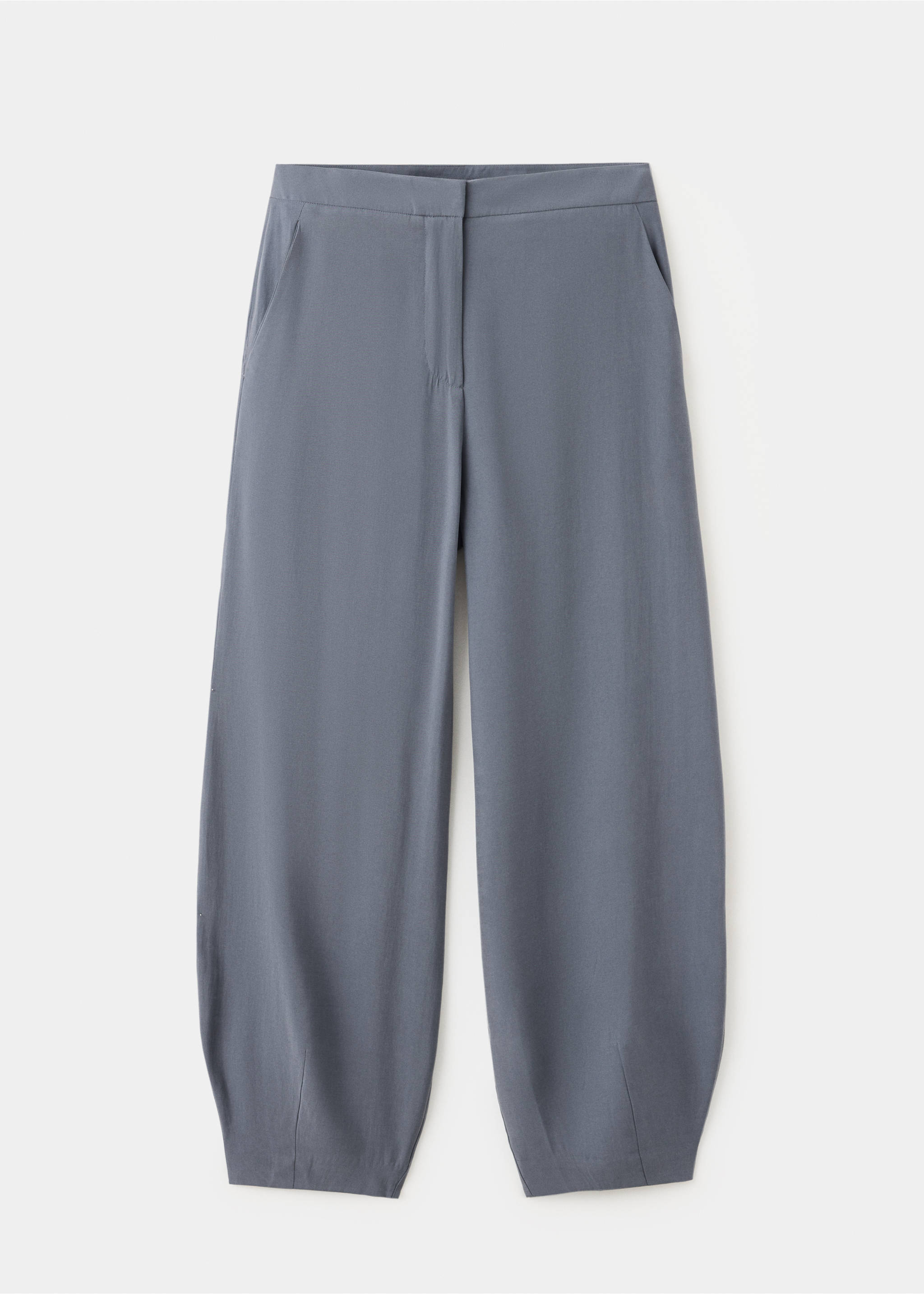 Modal balloon trousers - Article without model, Charcoal. Ref: 37024475-00.