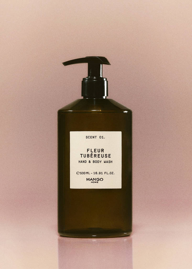 FLEUR TUBÉROSE liquid soap 500 ml — Brown