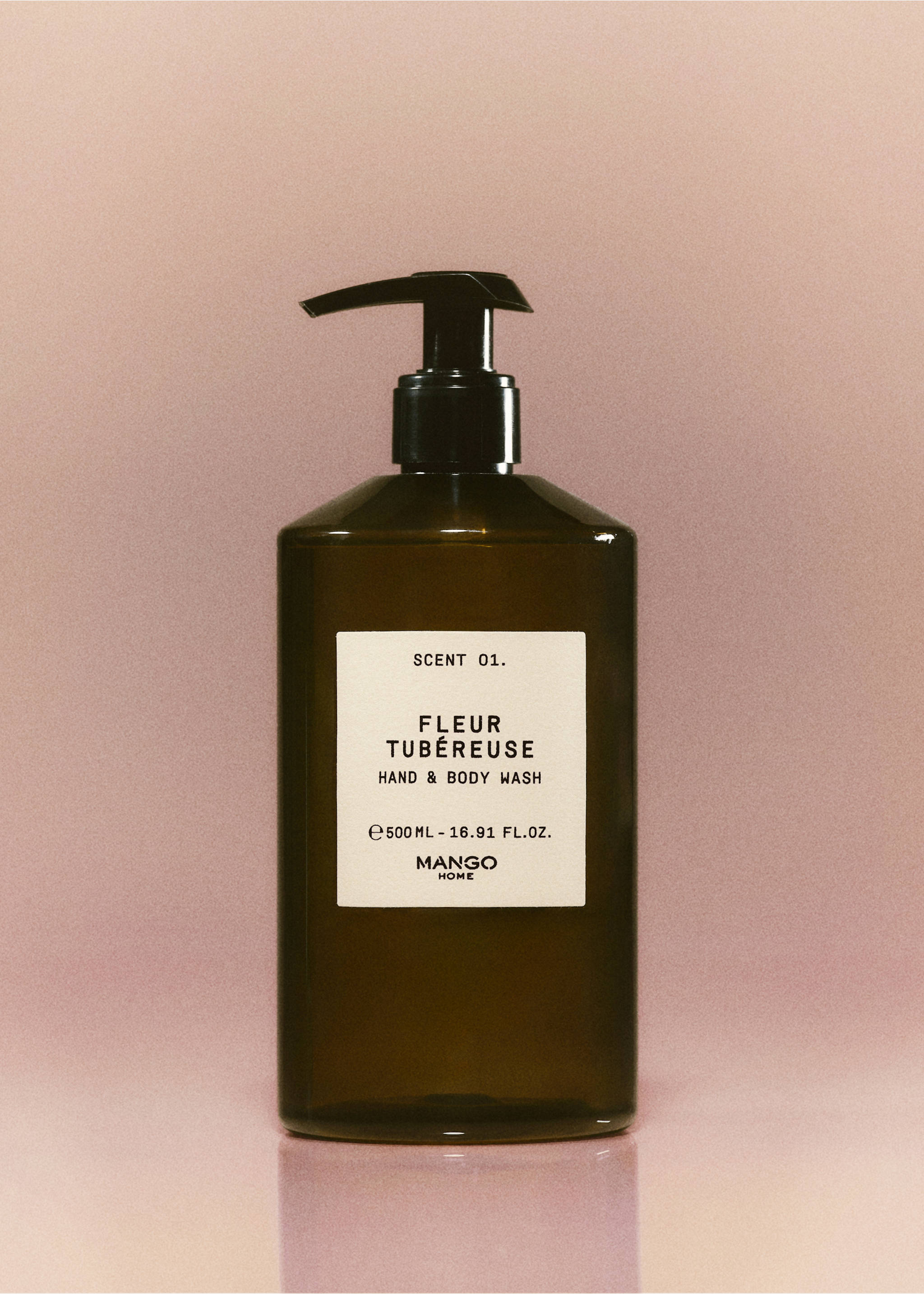 FLEUR TUBÉROSE liquid soap 500 ml - General plane, Brown. Ref: 37024476-00.