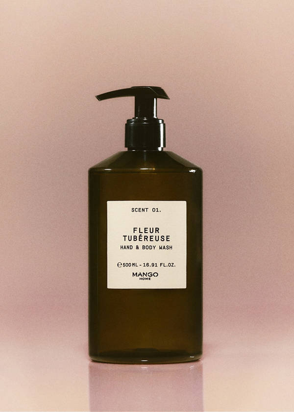 FLEUR TUBÉROSE liquid soap 500 ml — Brown