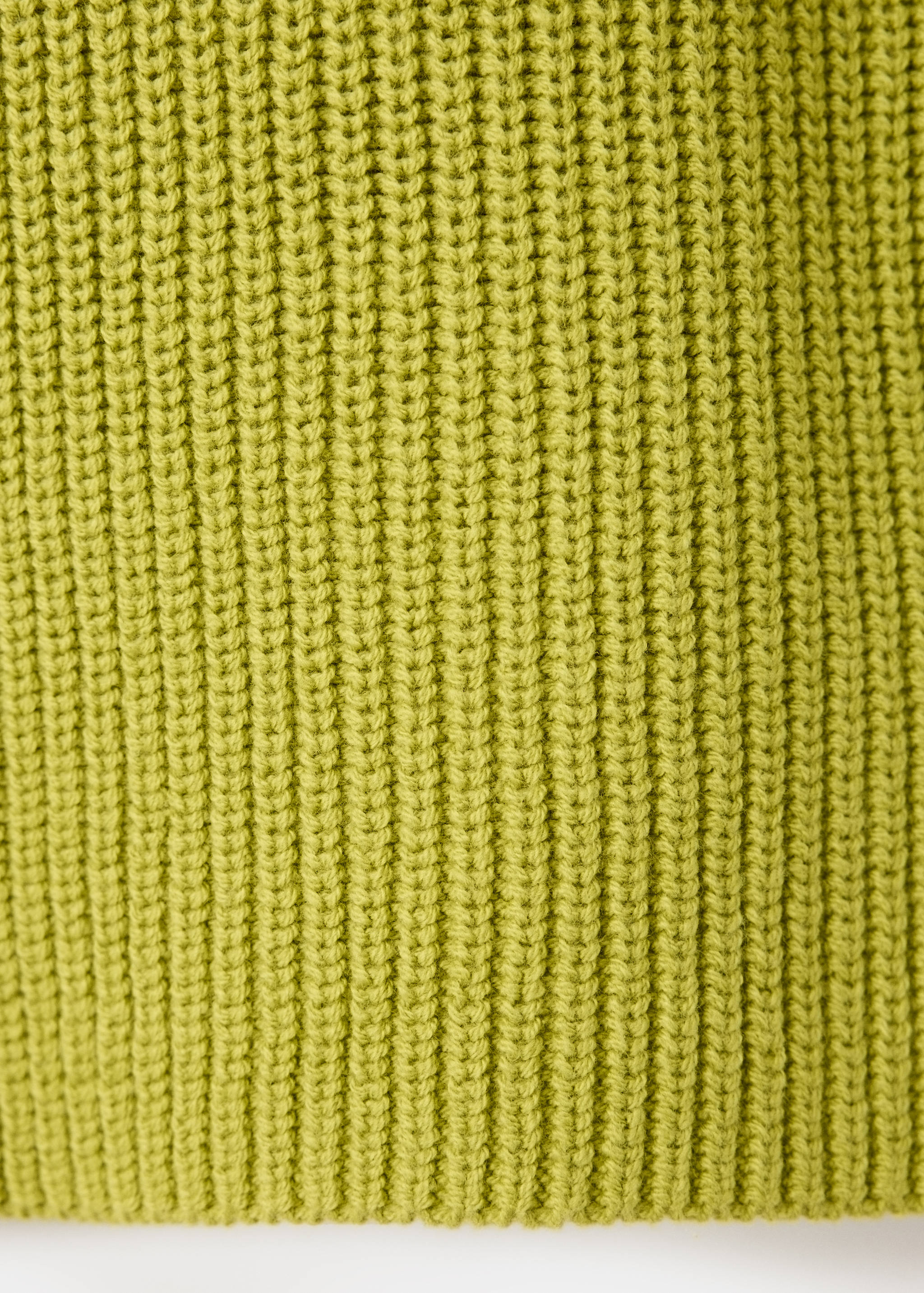 Pull en maille coton col en V - Détail de l'article 0