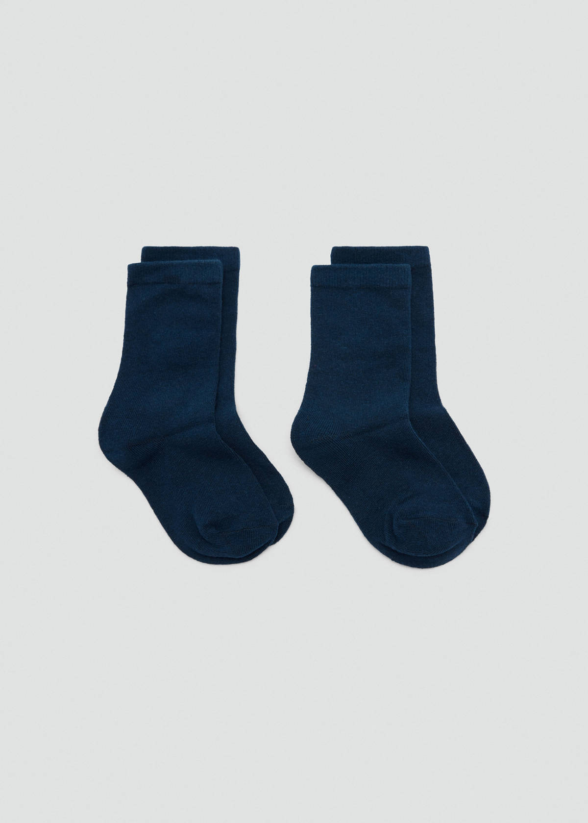 2 knit socks pack — Navy