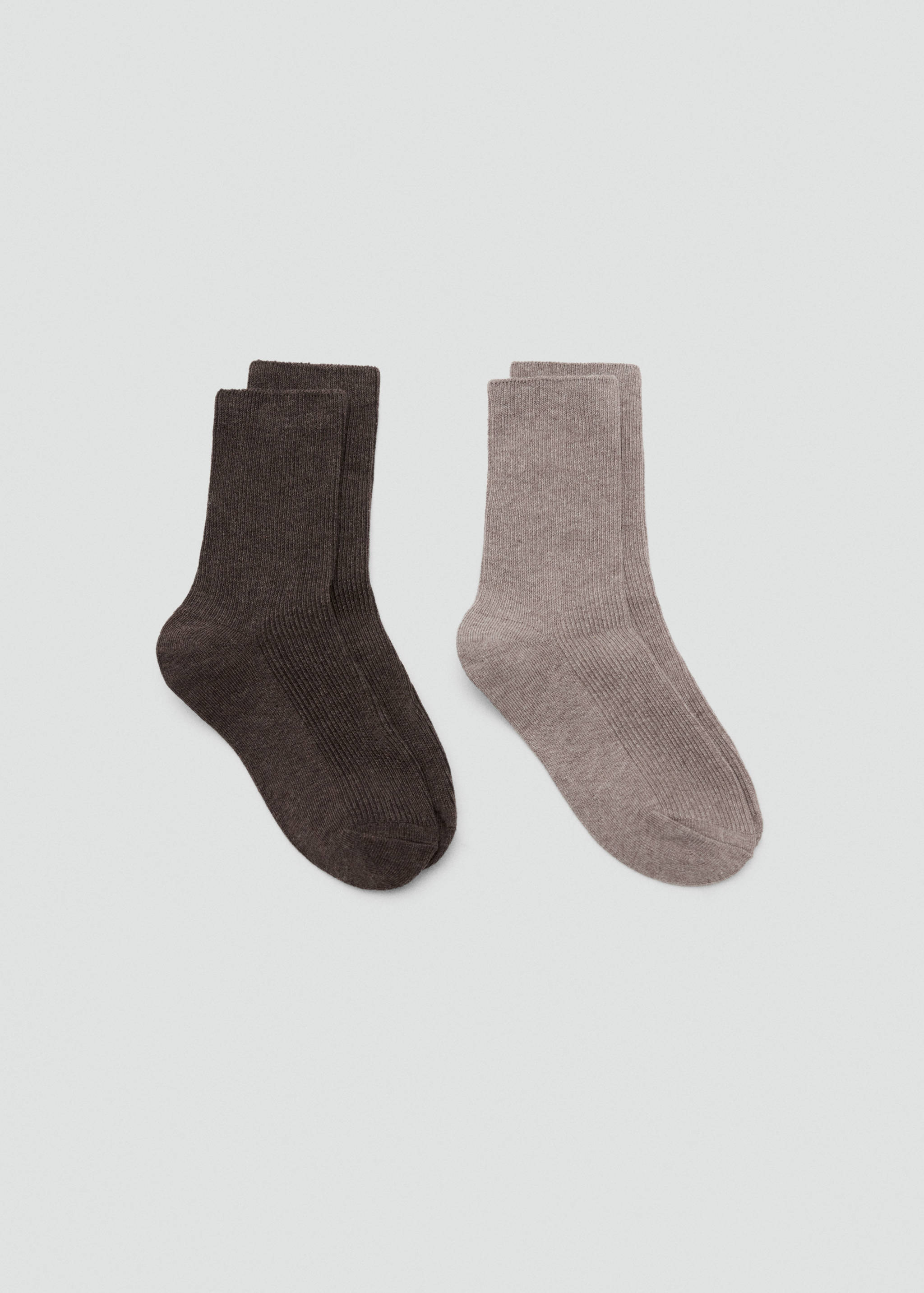 2 pack ribbed socks - Article without model