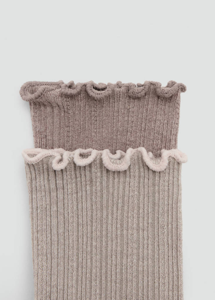 2 pack ribbed socks