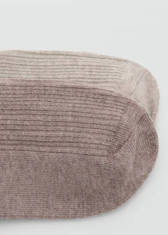 2 pack ribbed socks — Medium Brown 2
