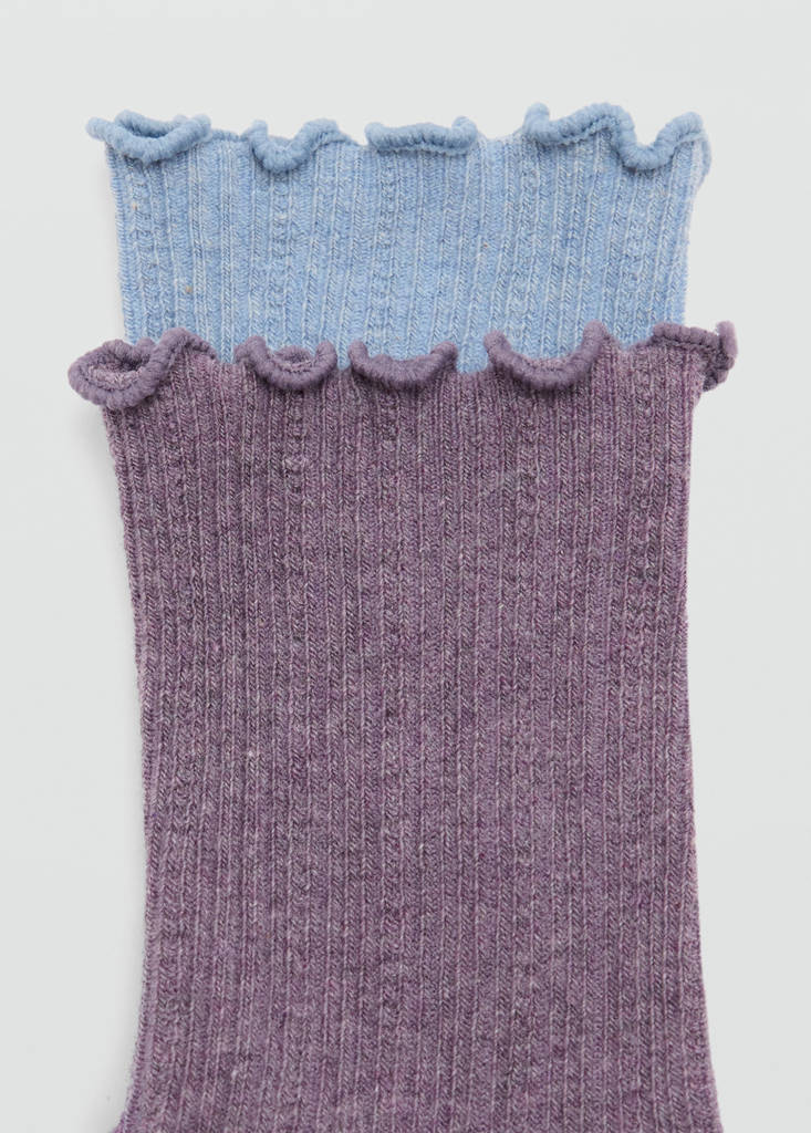 2 pack ribbed socks - thumbnail 7