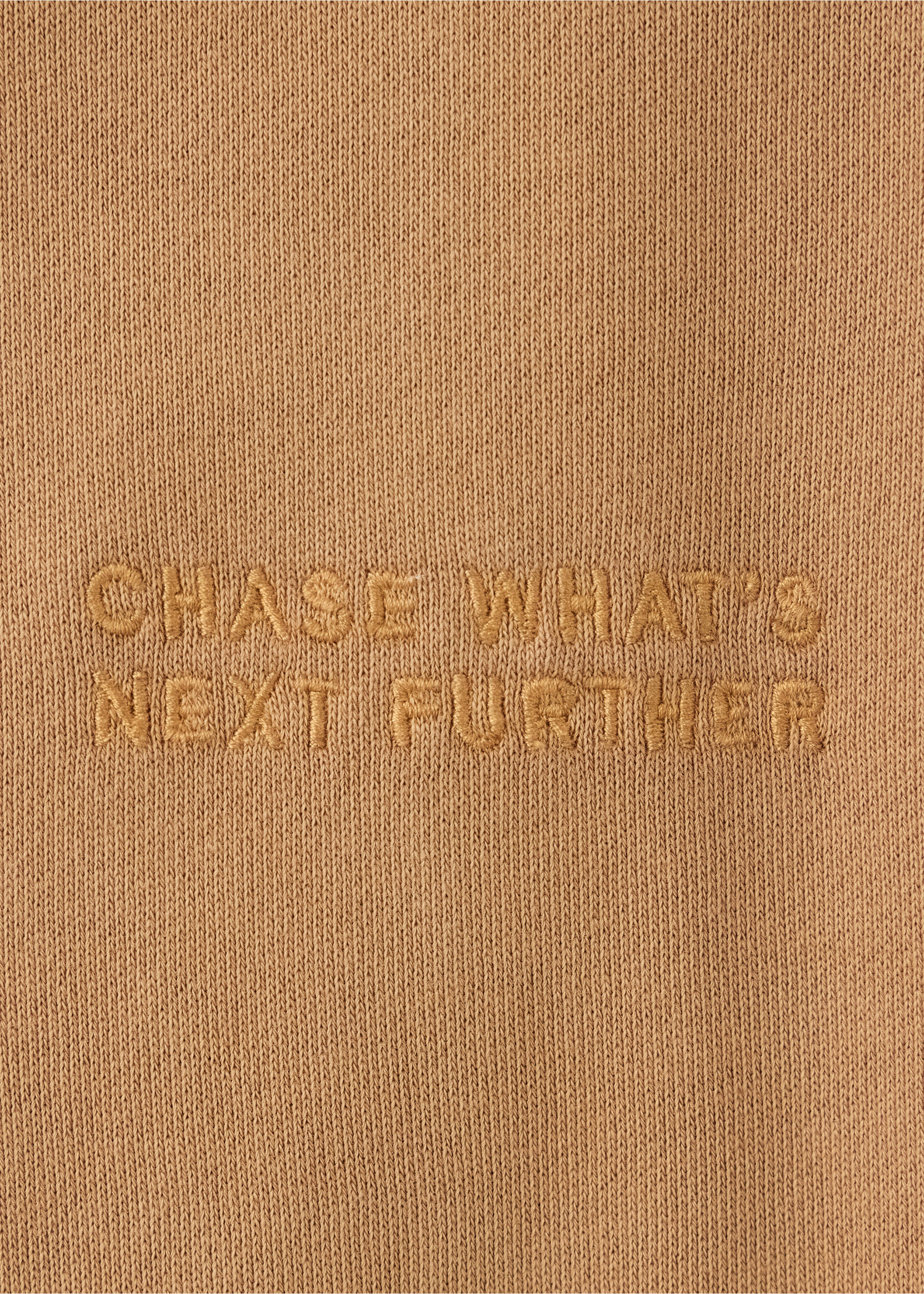 Pocket cotton sweatshirt - Details of the article 8, Tobacco Brown. Ref: 37024794-00.