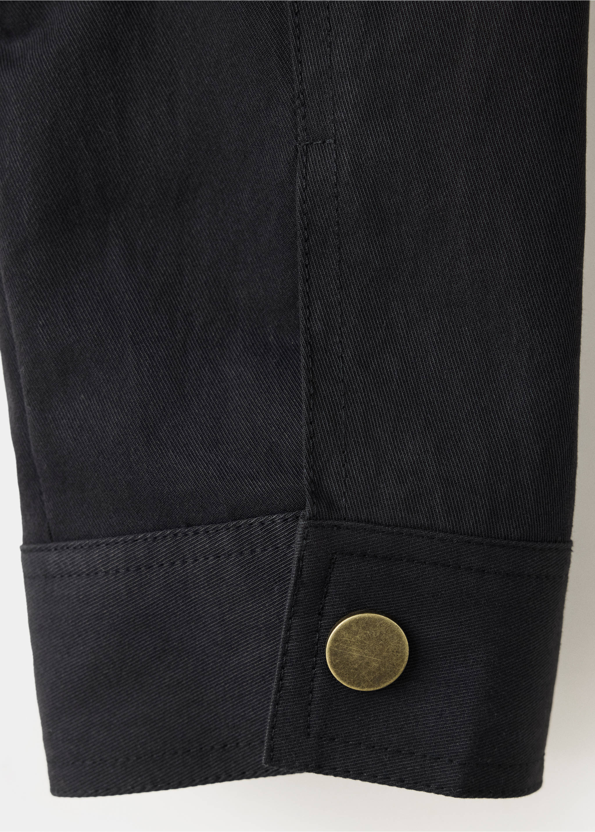 Jaqueta botons - Detall de l'article 0, Black denim. Ref: 37024800-00.