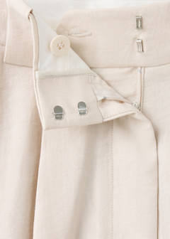 Straight-fit pleated trousers — Light/Pastel Grey 6