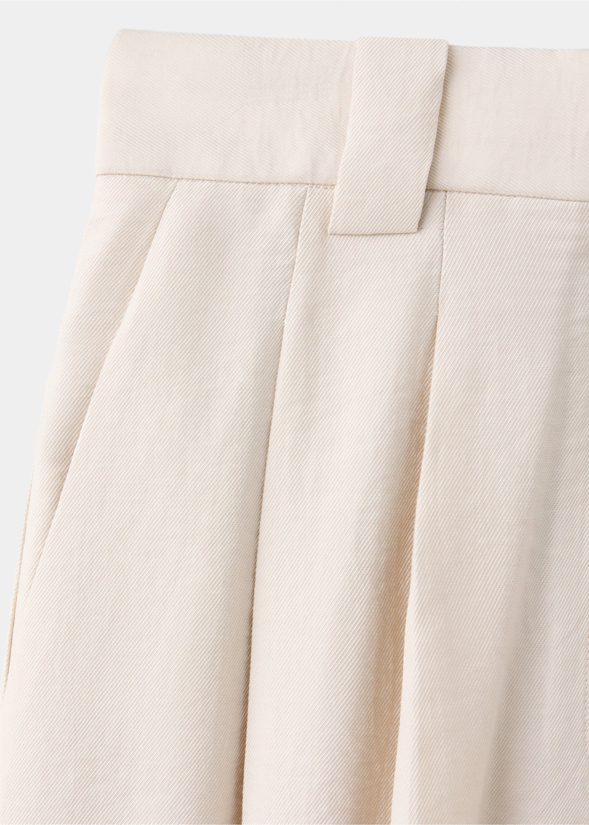 Pantalon droit pinces - Détail de l'article 0, Gris clair/pastel. Ref: 37024802-00.