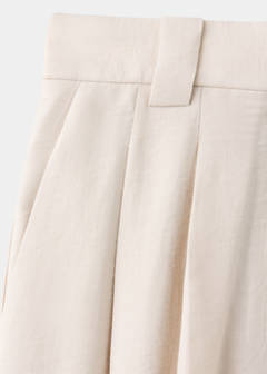 Straight-fit pleated trousers — Light/Pastel Grey 7