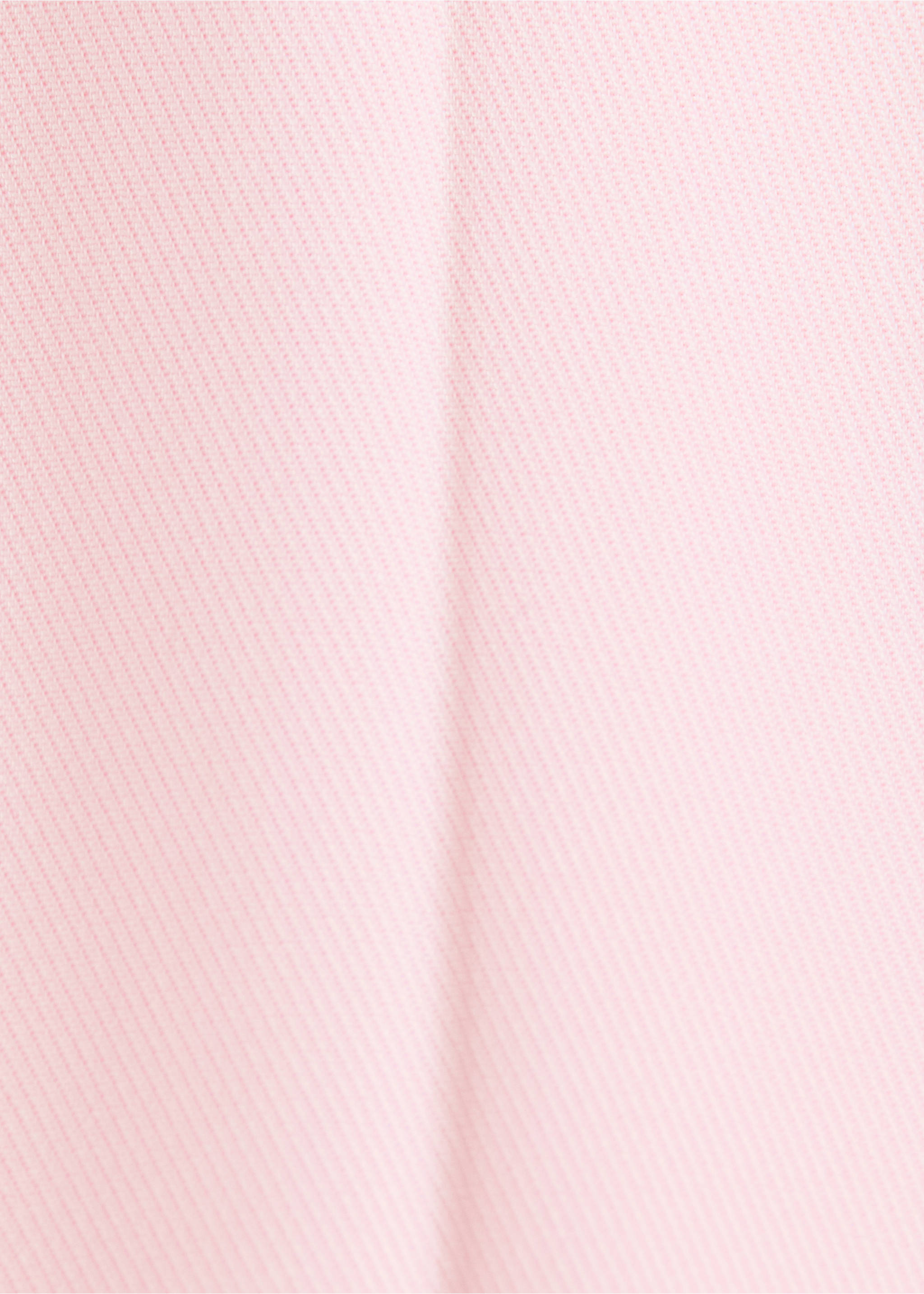 Mid-rise flare trousers - Details of the article 0, Pastel Pink. Ref: 37024803-00.