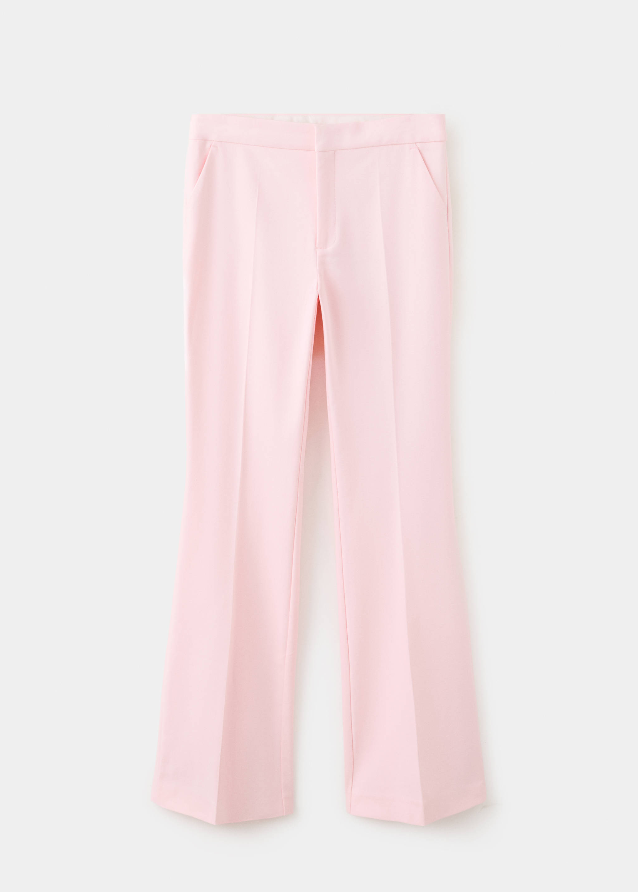 Mid-rise flare trousers - Article without model