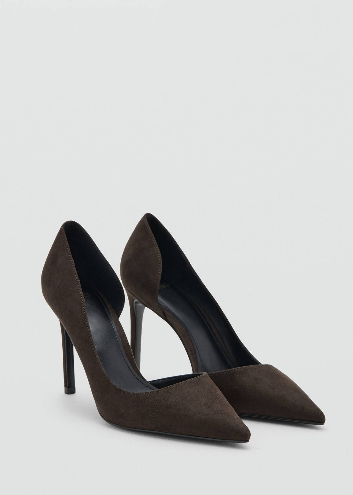 Stiletto heel shoe — Chocolate