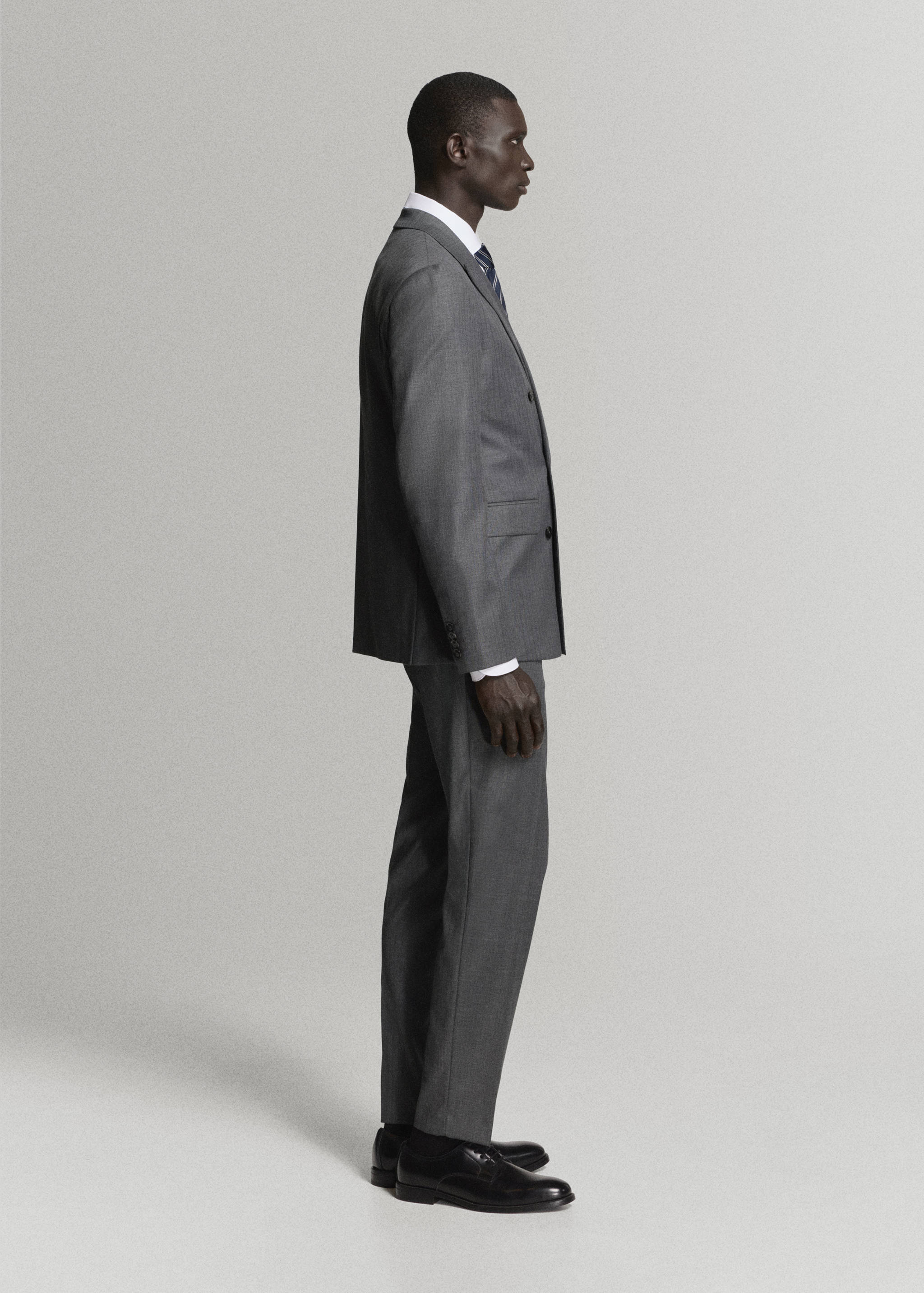 Monaco slim-fit suit trousers - Details of the article 2