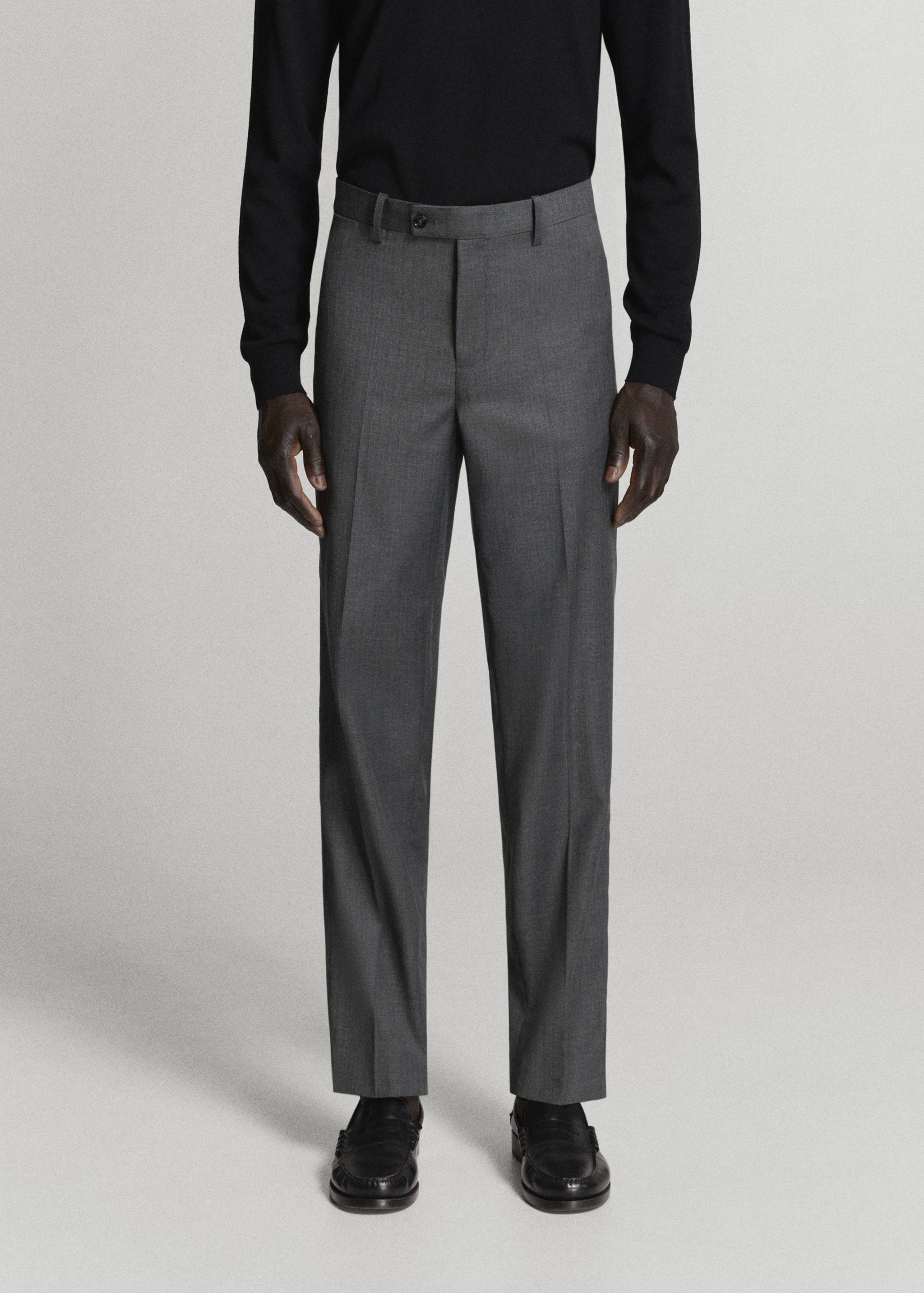 Pantalón traje Mónaco slim fit - Plano medio