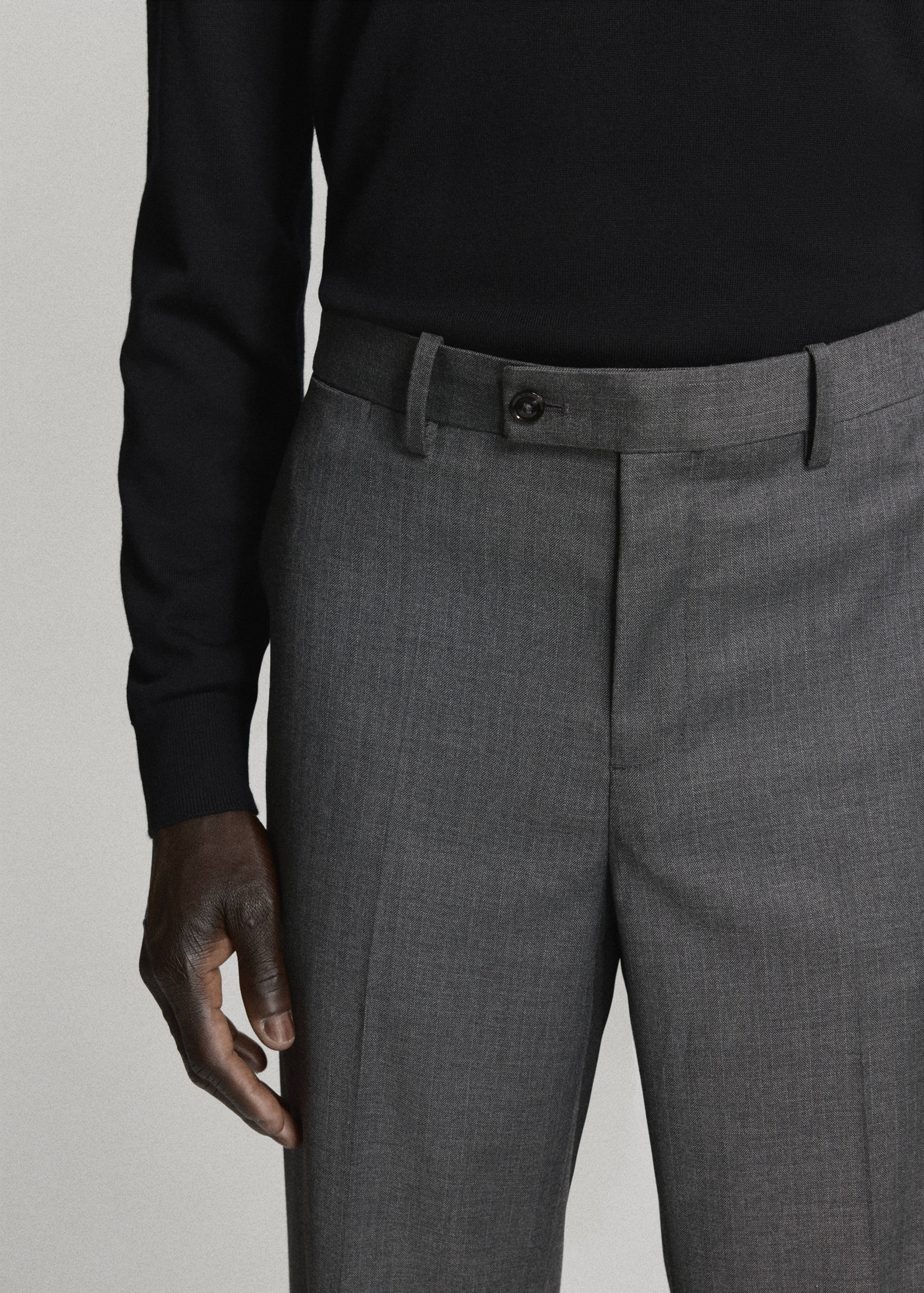 Pantalón traje Mónaco slim fit - Detalle del artículo 1