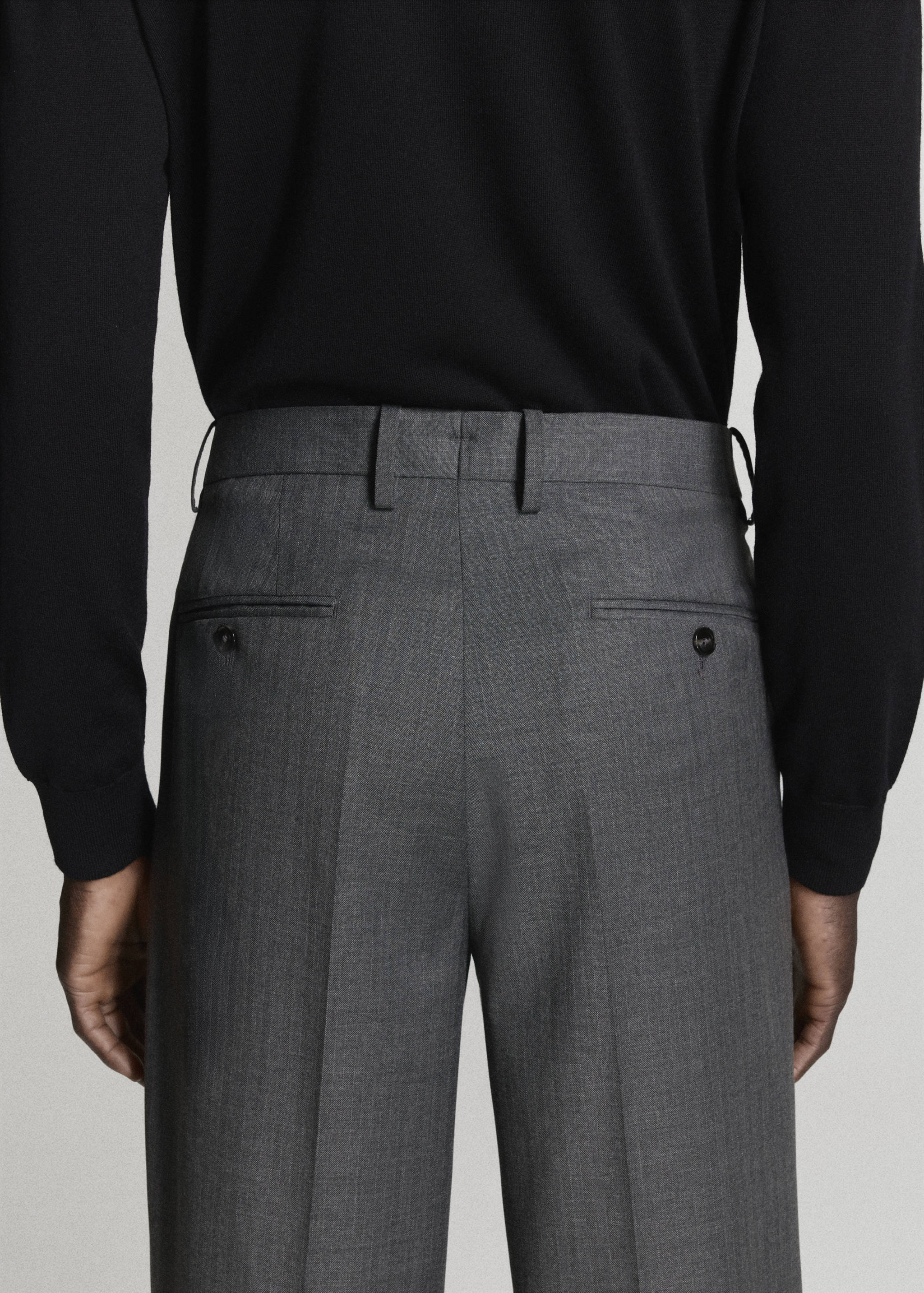 Pantalón traje Mónaco slim fit - Detalle del artículo 4