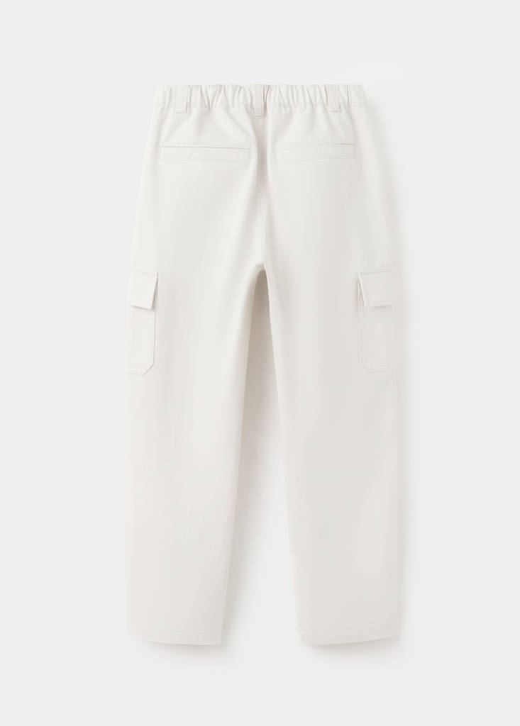 Cotton cargo trousers - thumbnail 3