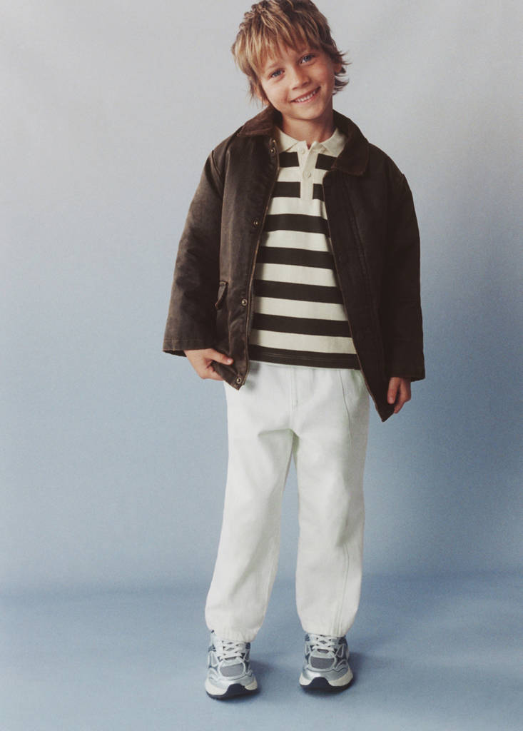 Straight-fit cotton trousers — Off White