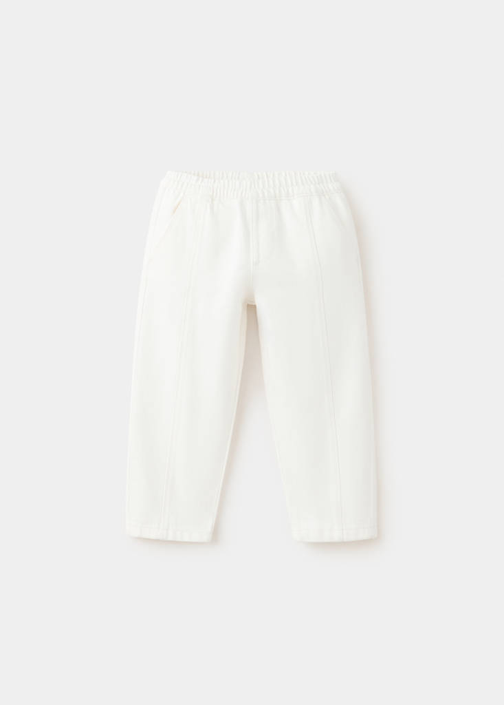 Straight-fit cotton trousers — Off White