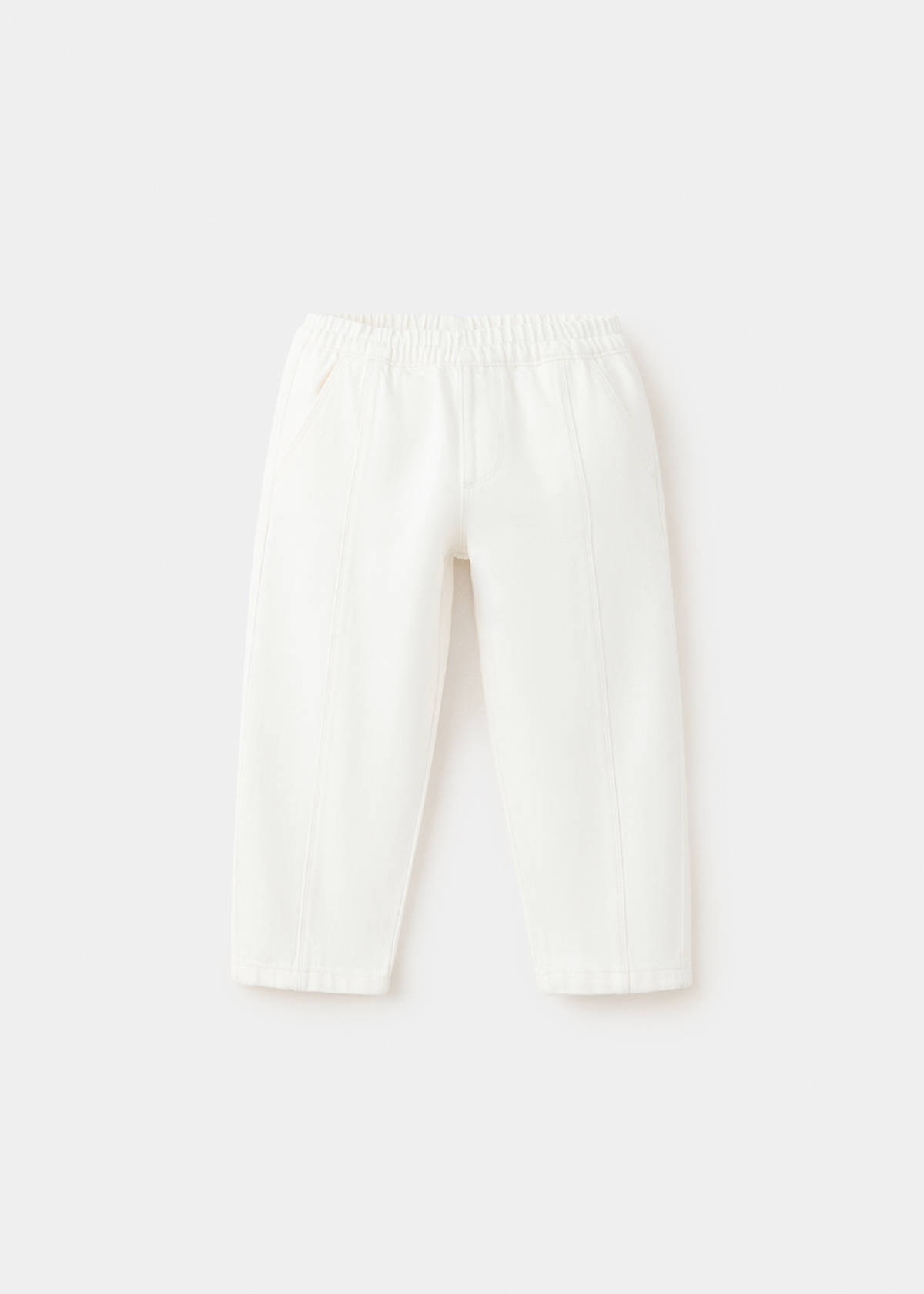 Straight-fit cotton trousers — Off White