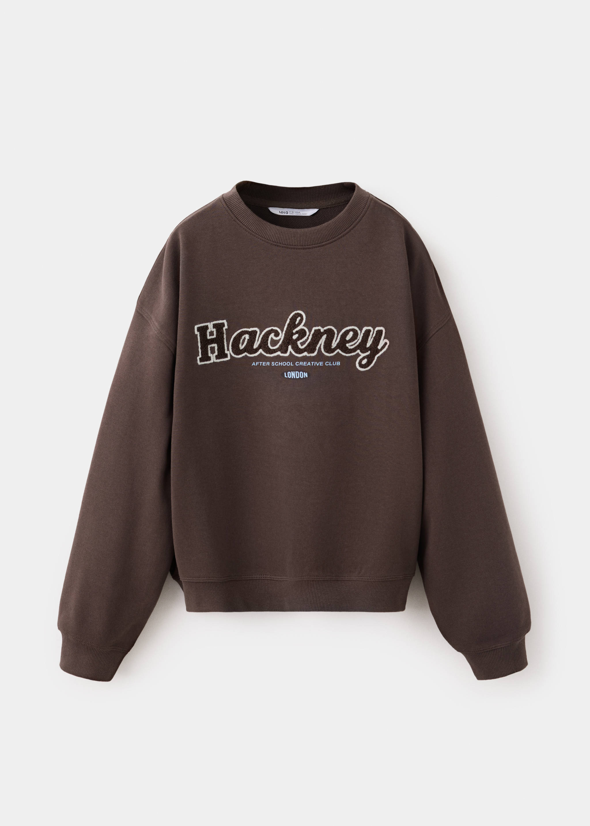 Oversized printed sweatshirt - Article without model