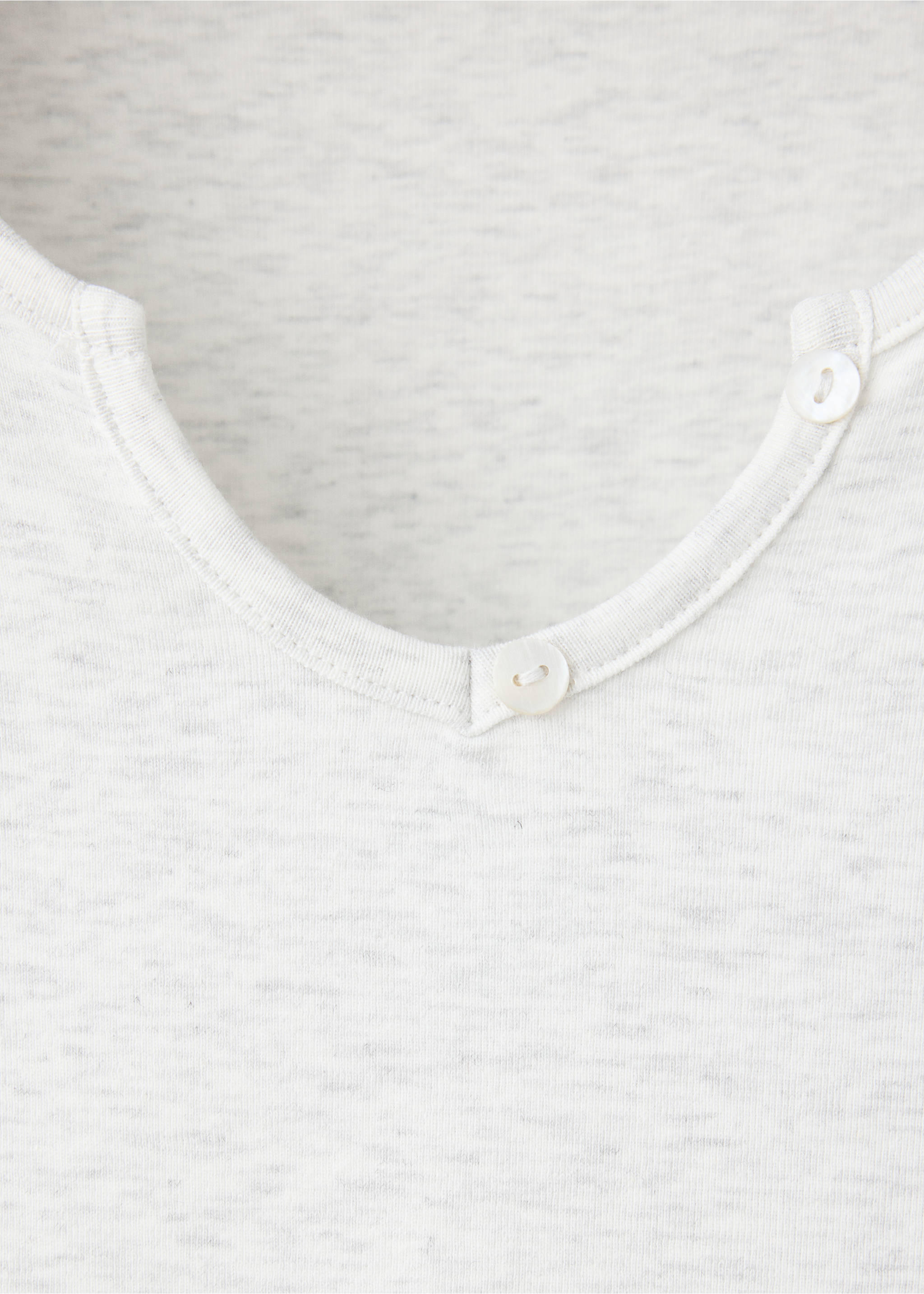 Long pyjama pack - Details of the article 8, Medium Heather Grey. Ref: 37025168-00.