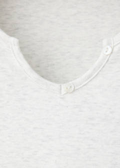Flecked cotton pyjamas — Medium Heather Grey 5