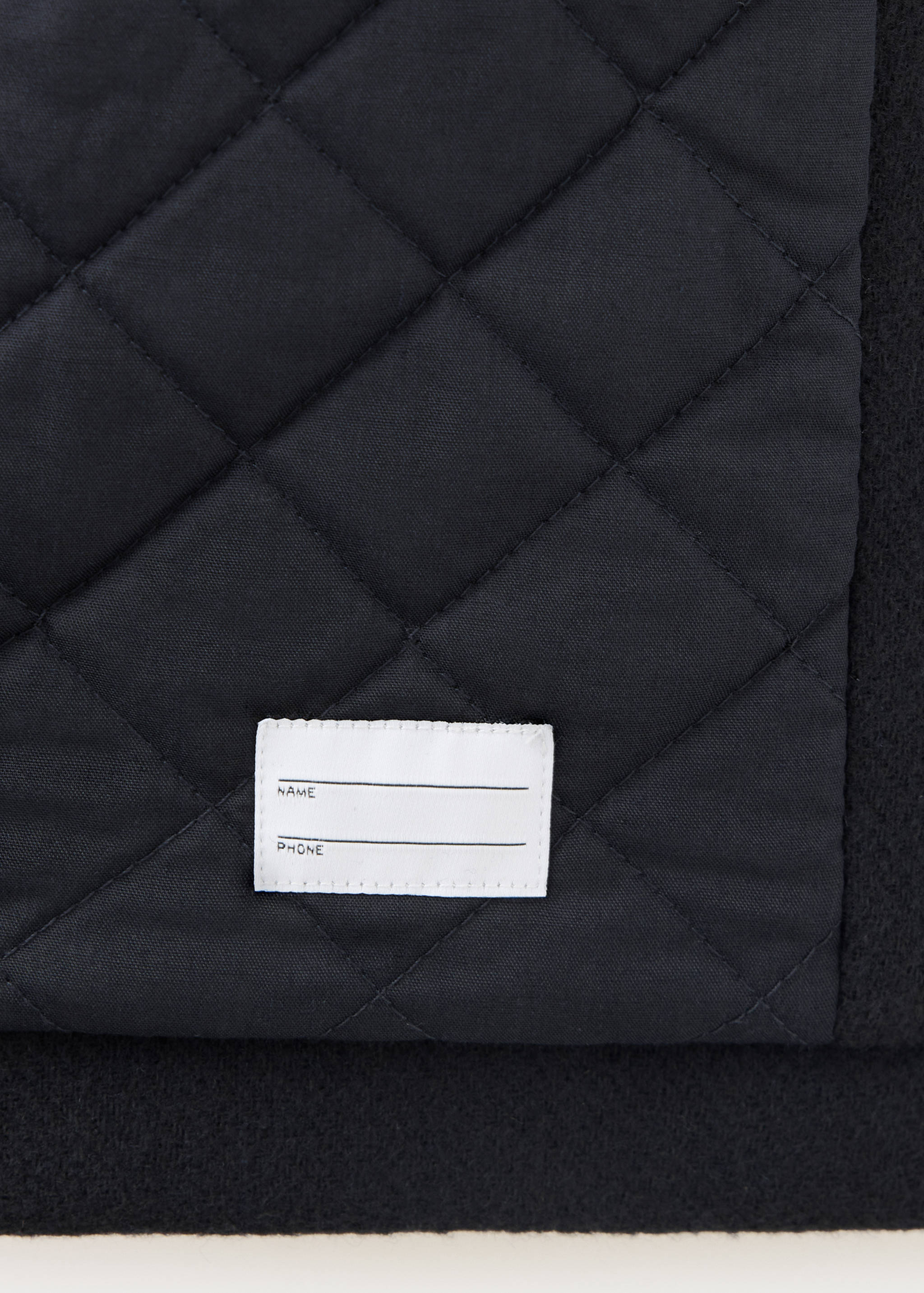 Wool blend hooded coat - Details of the article 0