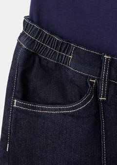 Wide leg maternity jeans — Open Blue 6