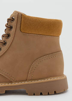 Lace-up mountain boots — Medium Brown 3