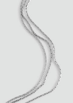 Slim chain necklace — Silver 2