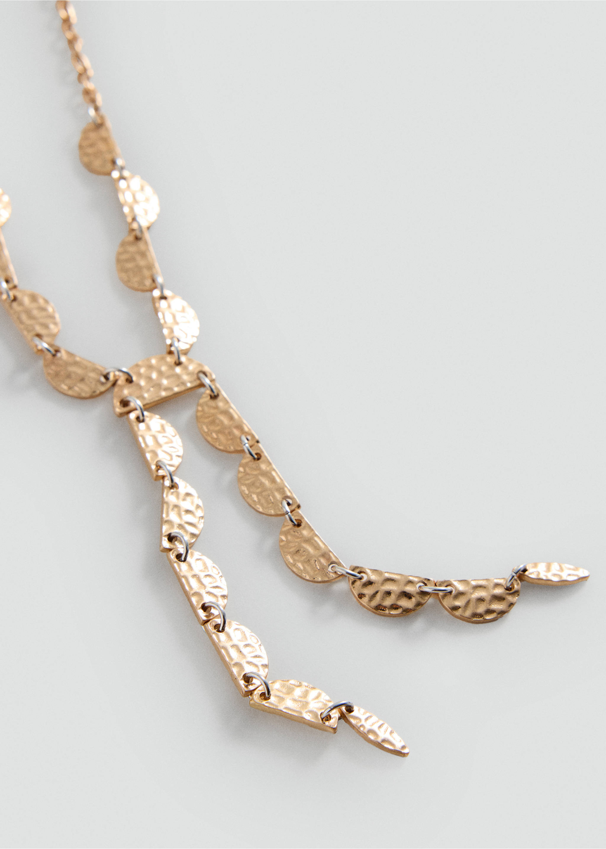 Collier pendentif relief - Plan moyen, Or. Ref: 37025185-00.