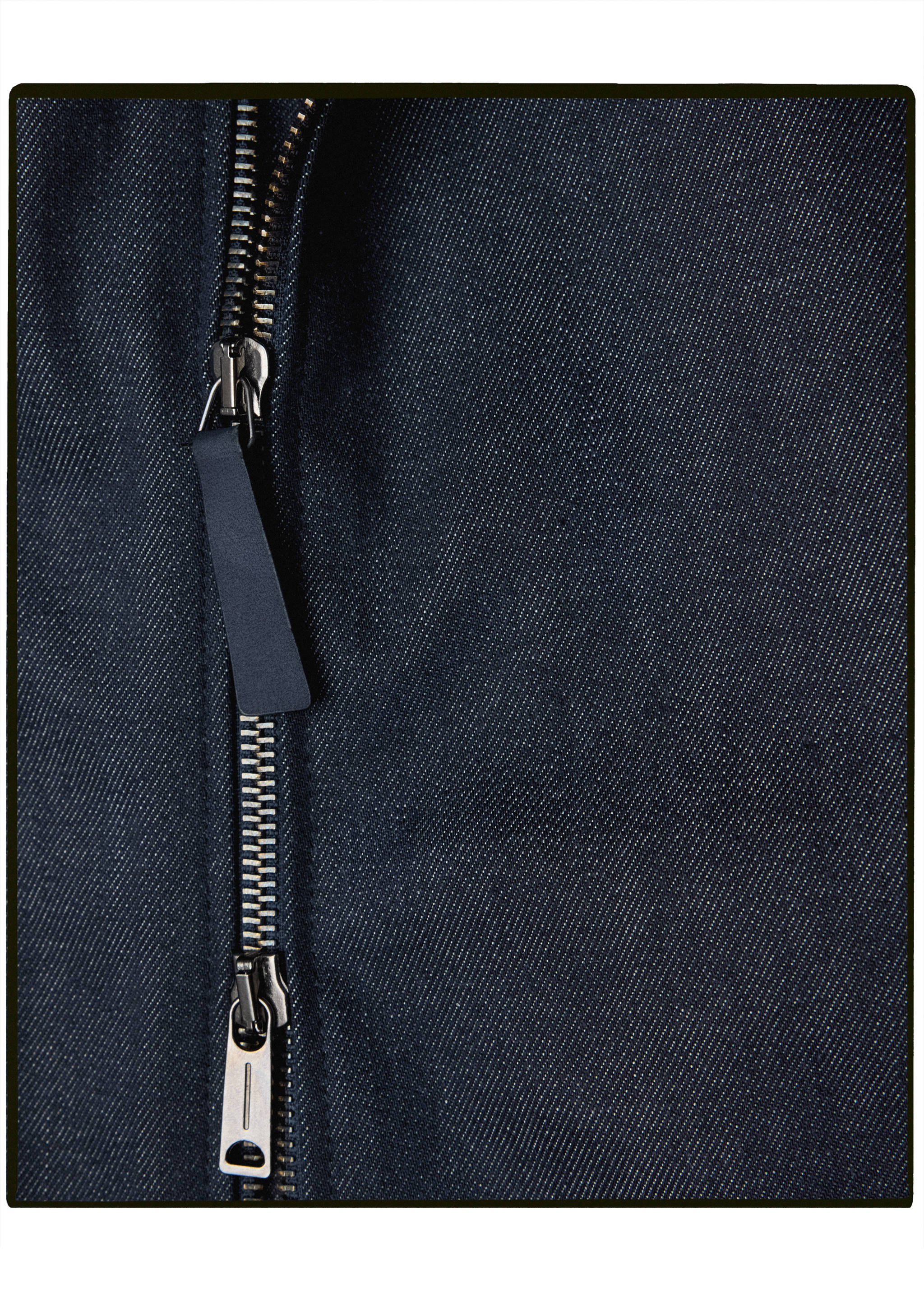 Veste bomber en denim de coton - Détail de l'article 8