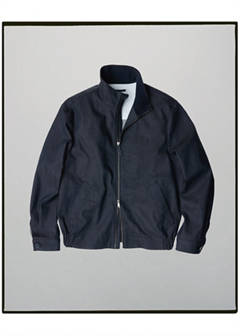 Cotton denim jacket — Open Blue 6