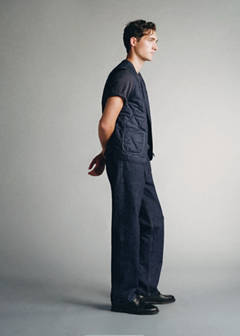 Padded gilet, 100% cotton — Open Blue 5