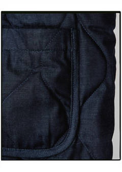 Padded gilet, 100% cotton — Open Blue 10
