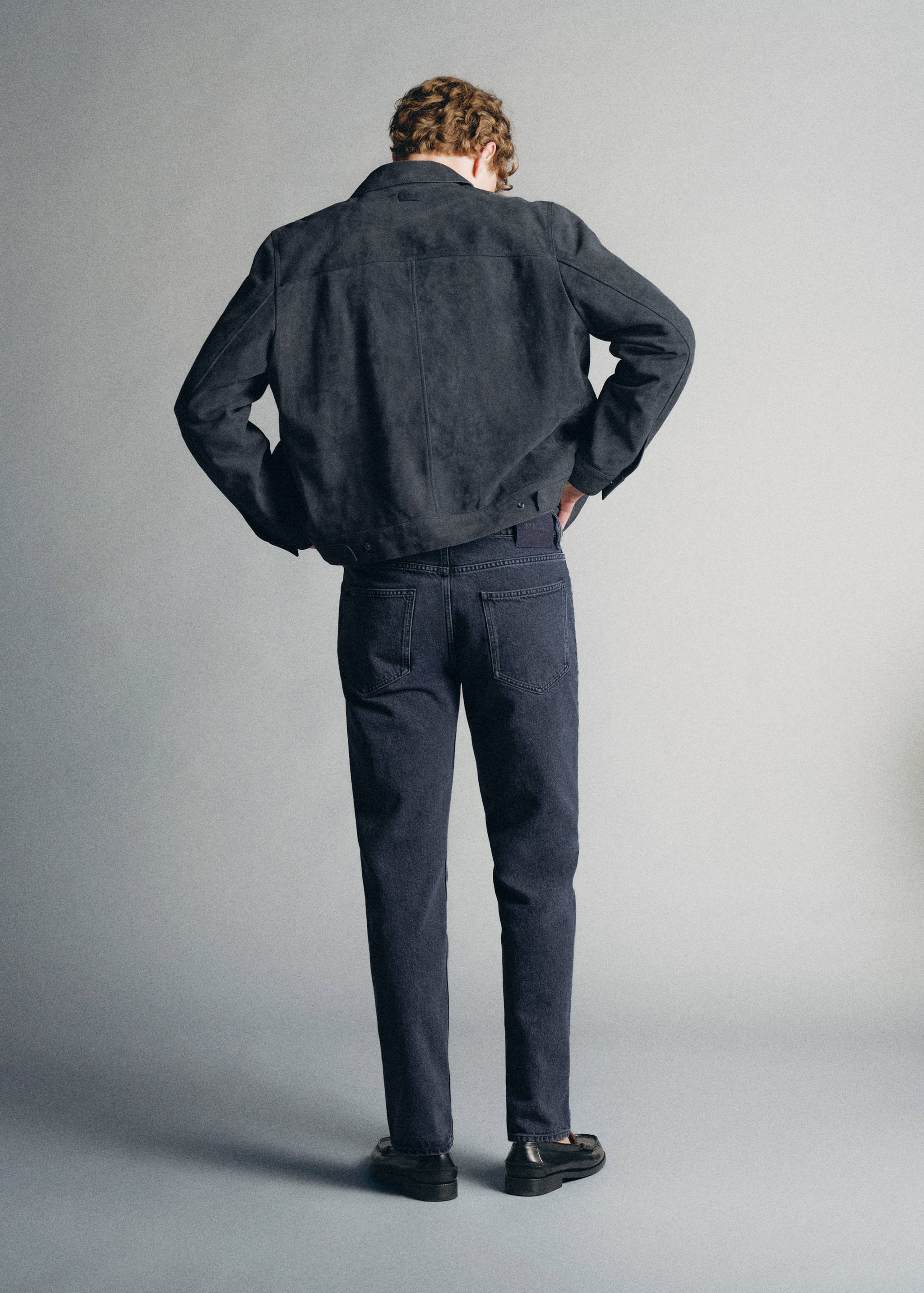 Regular fit jeans 100% premium cotton - Reverse of the article