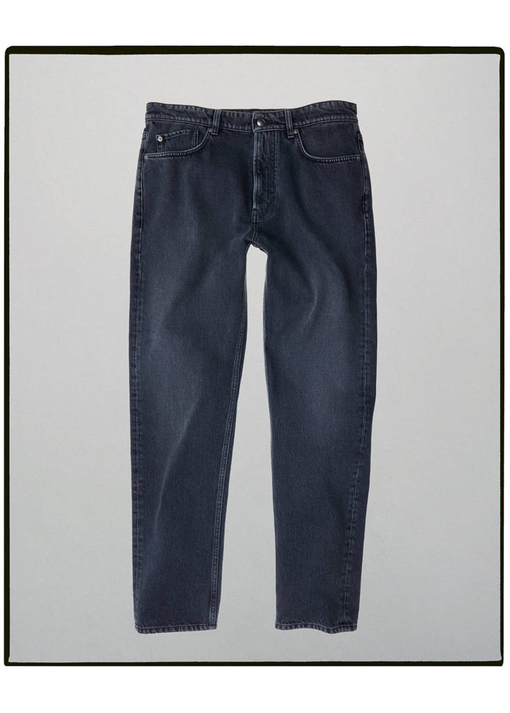 Regular fit jeans, 100% cotton, made in Italy — Open Grey