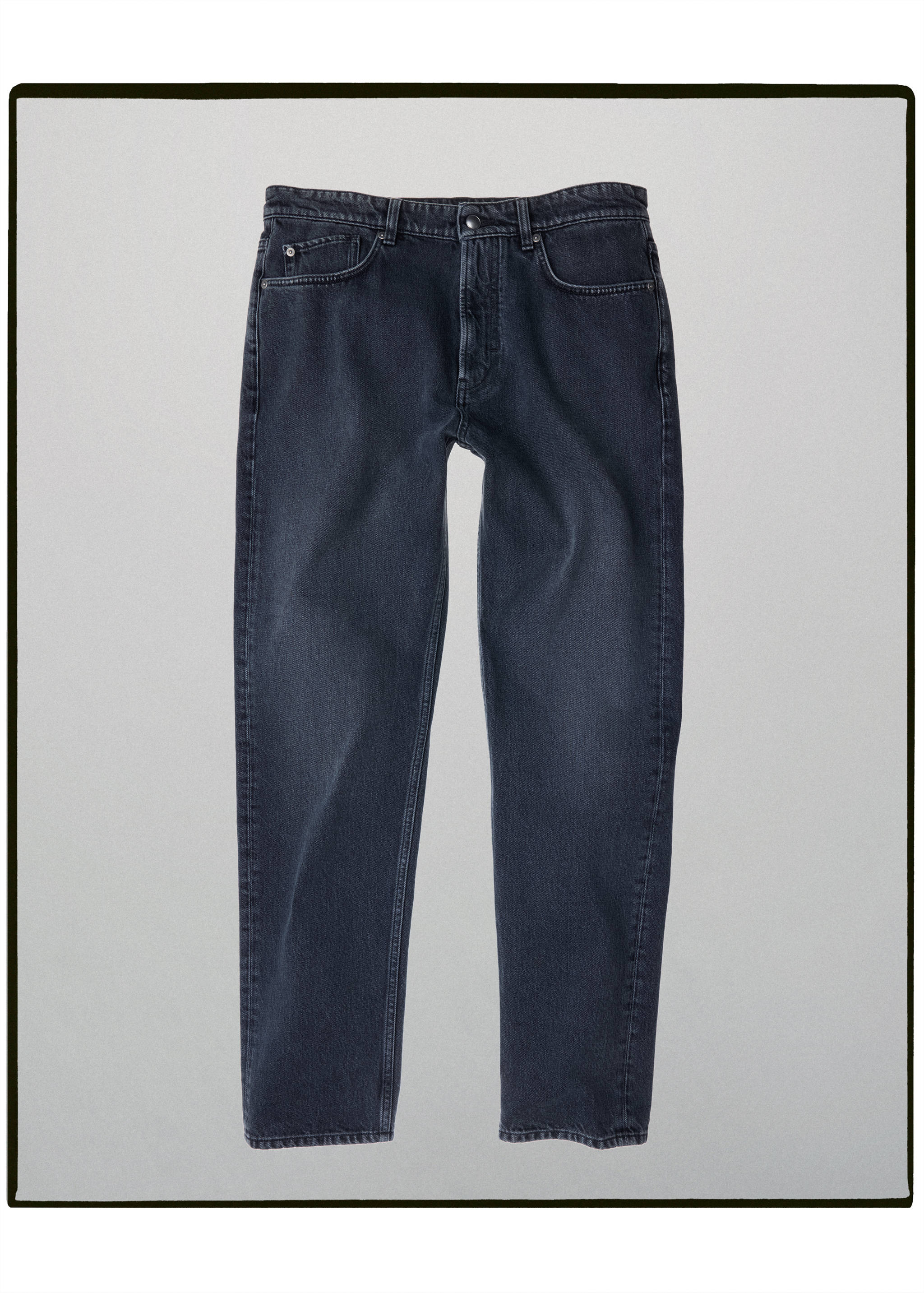100% cotton regular fit jeans - Article without model
