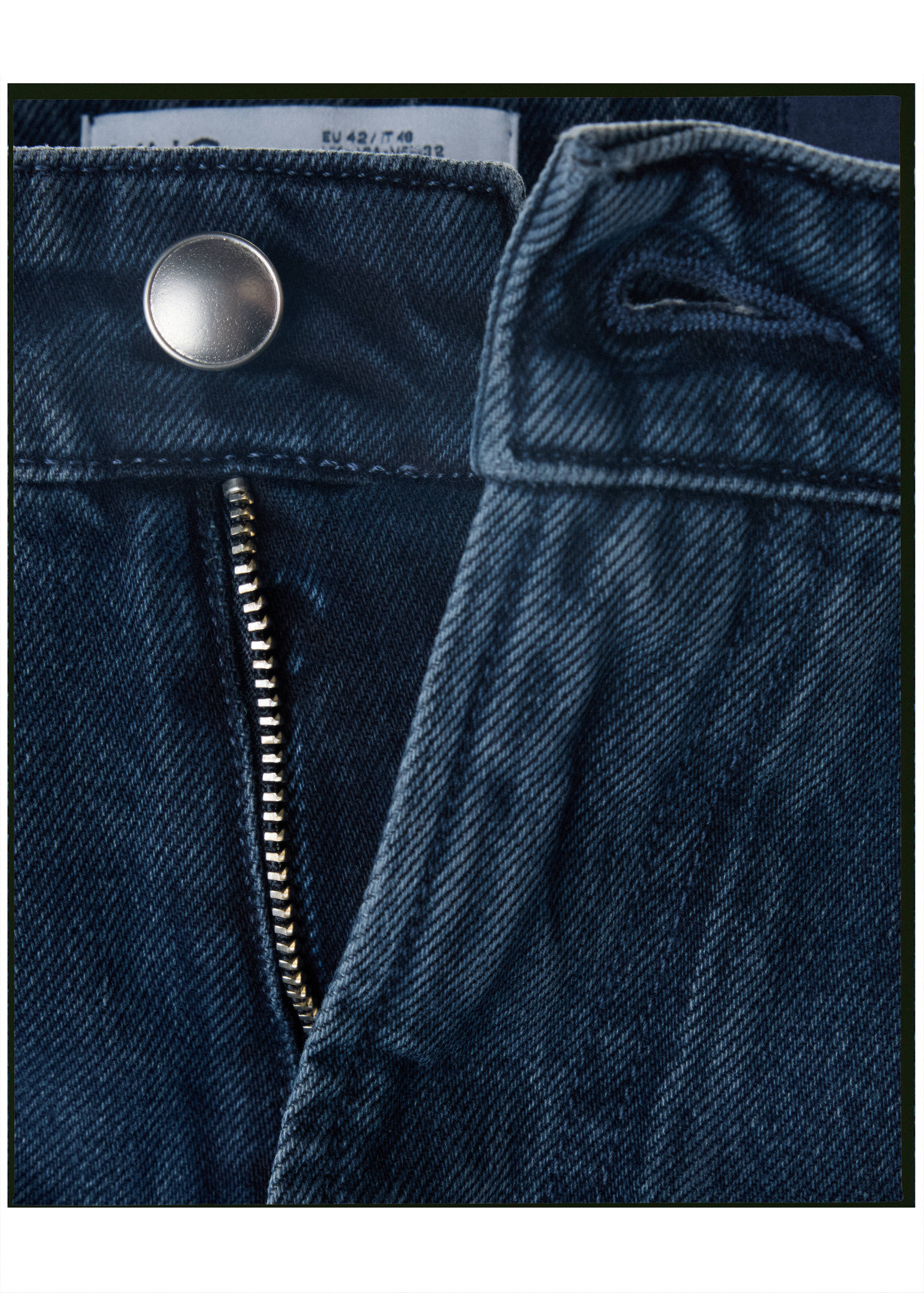 100% cotton regular fit jeans - Details of the article 8