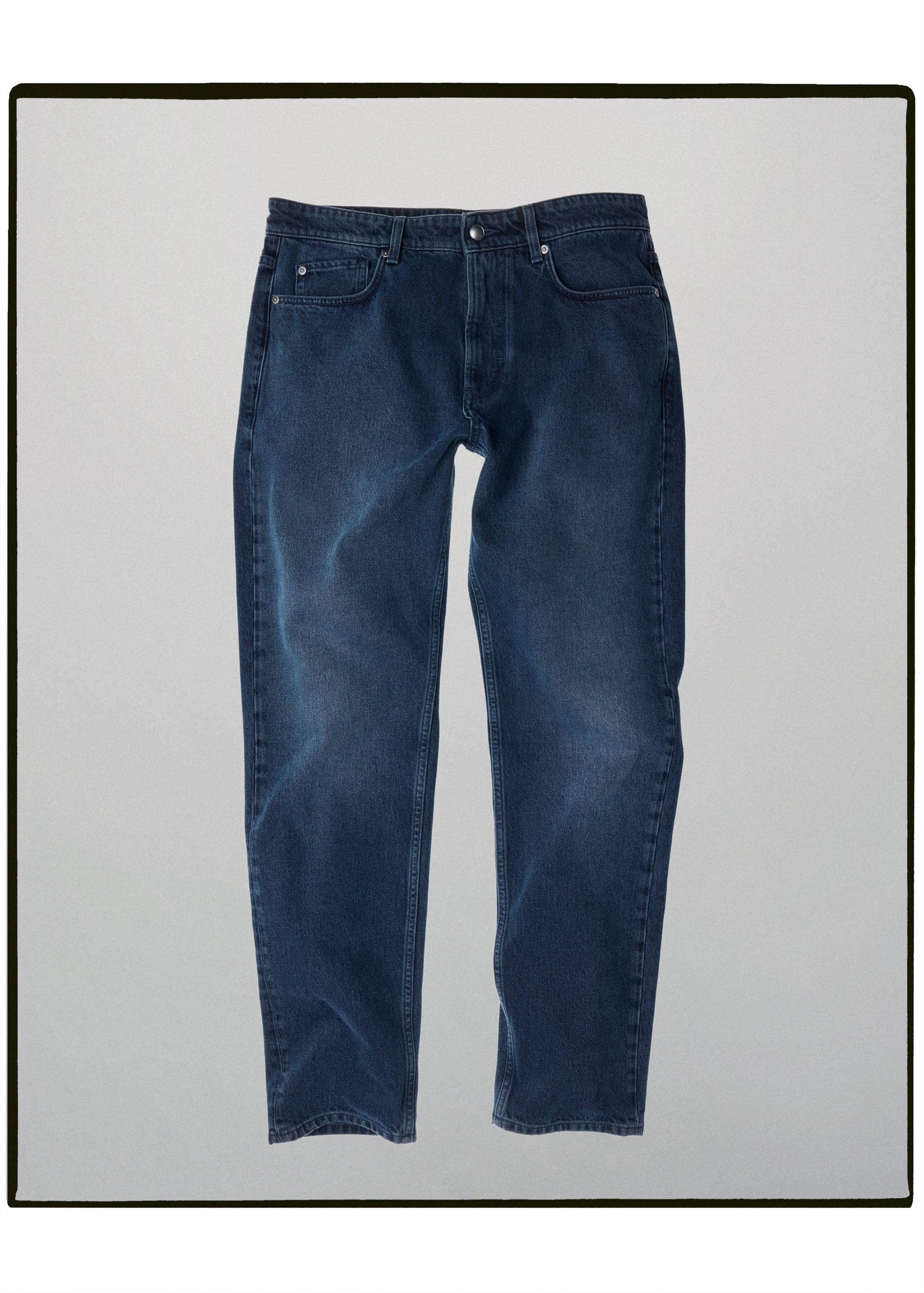 100% cotton regular fit jeans - Article without model