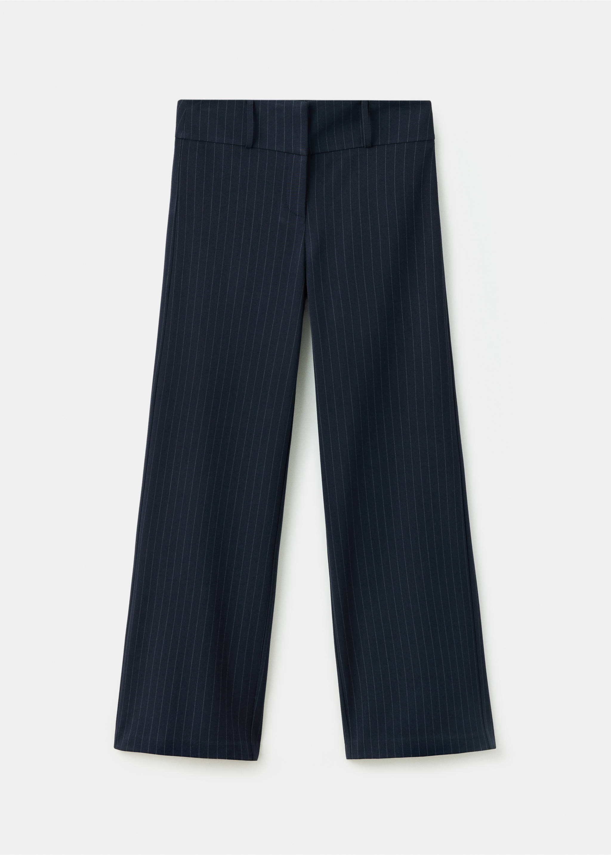 Chalk-stripe trousers - Article without model, Navy. Ref: 37025845-00.