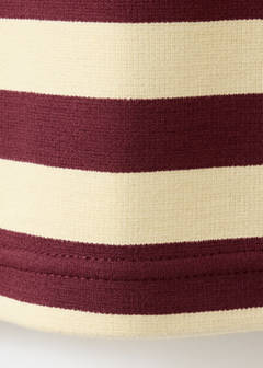 Striped short-sleeved t-shirt — Maroon 6