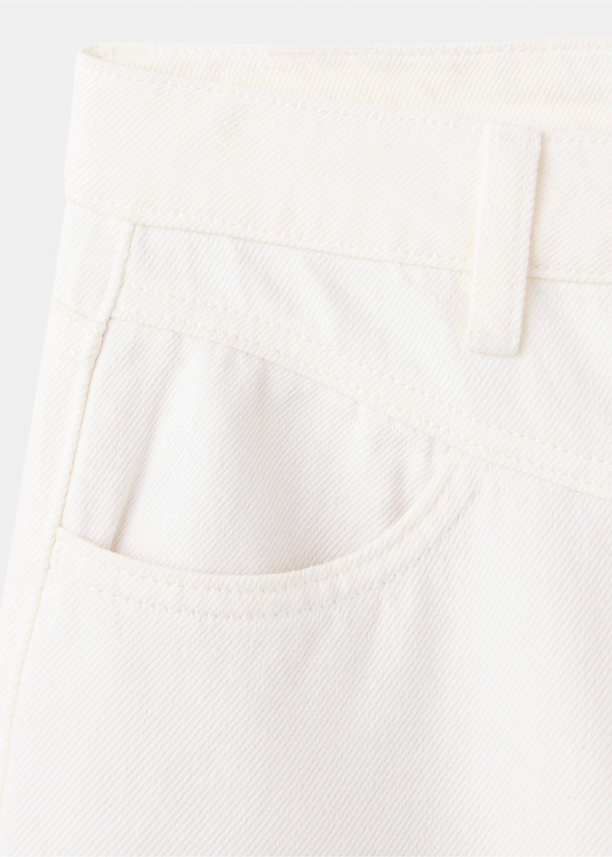 Wide leg stitched jeans - Details of the article 8, Off White. Ref: 37025855-00.