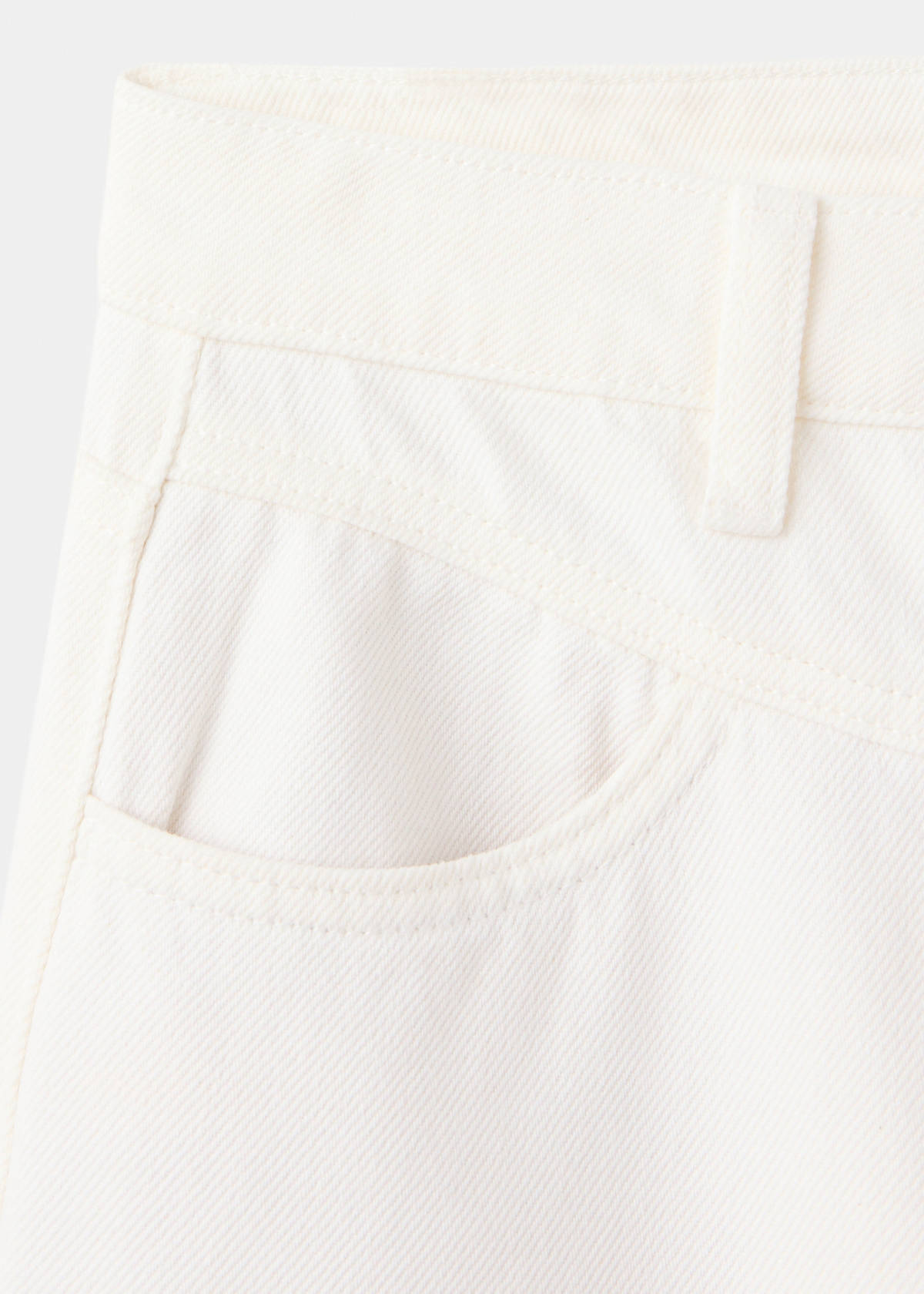 Wide leg stitched jeans — Off White