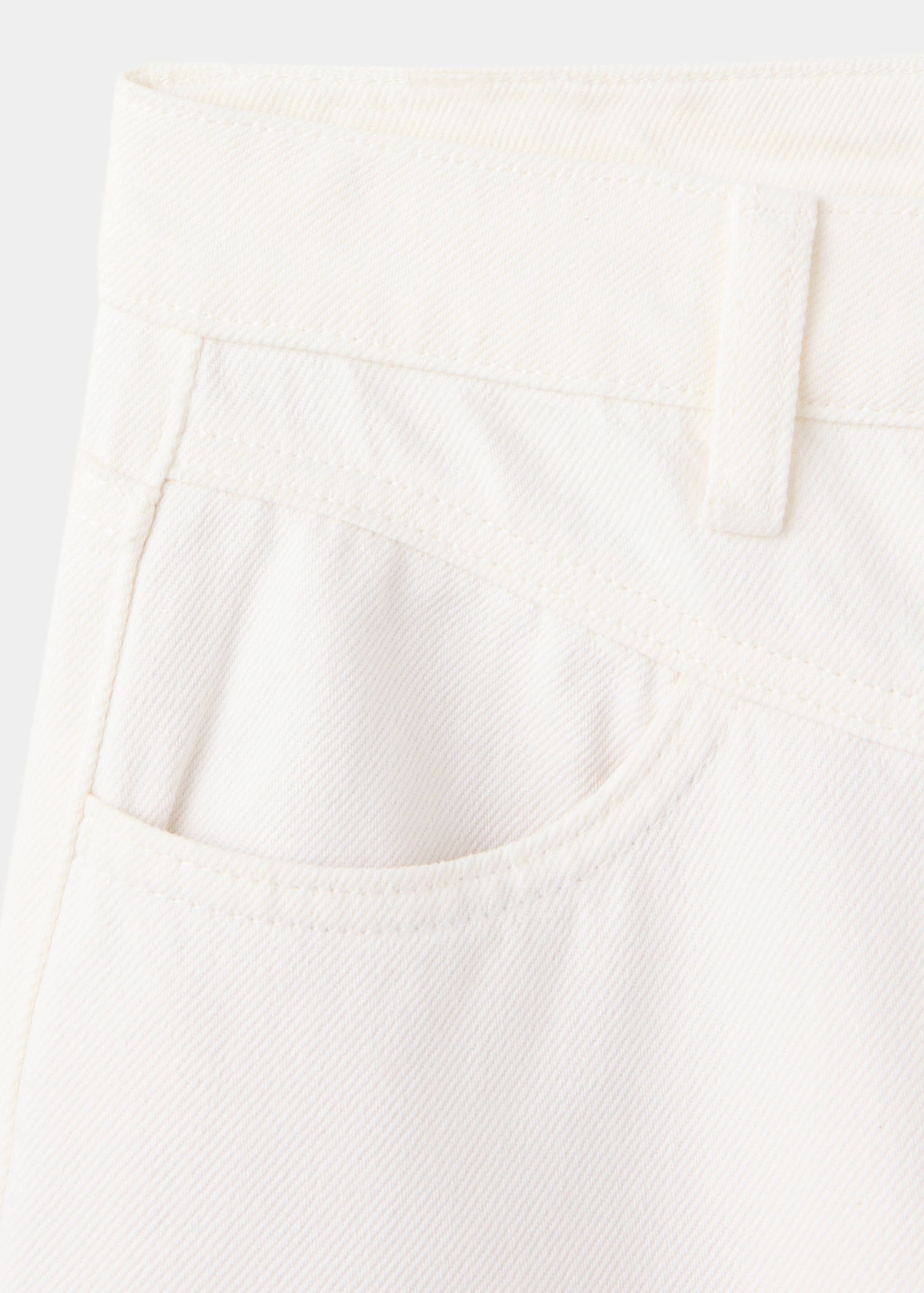 Wide leg stitched jeans - Details of the article 8
