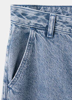 Straight low waist jeans — Medium Blue 7