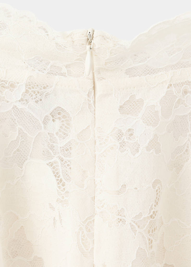 Guipure blouse — Ecru